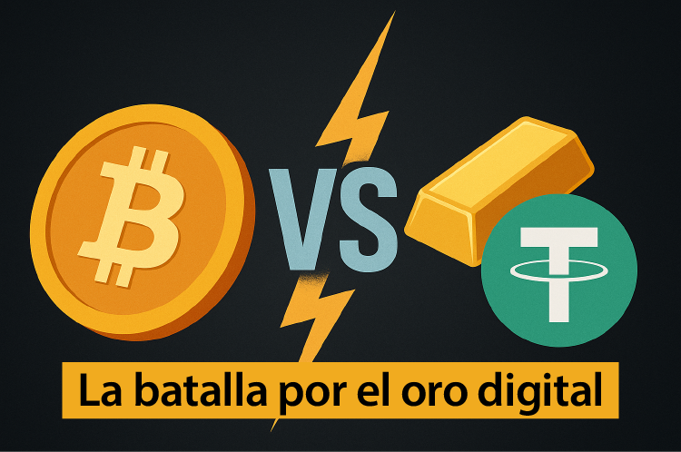¿Oro digital? Bitcoin frente al oro tokenizado