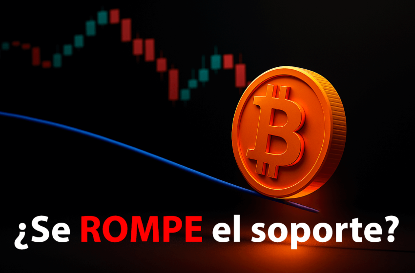 Bitcoin entre el miedo y la media móvil: ¿riesgo real del 50 %?