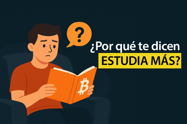 ¿Por qué te dicen que “estudies más”?