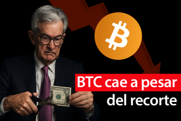 Bitcoin cae tras el recorte: qué está pasando realmente