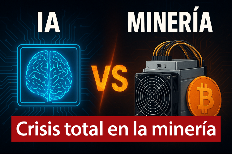  Minería de Bitcoin en crisis por la presión de la IA