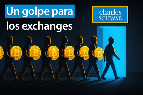  Schwab presiona a los exchanges cripto