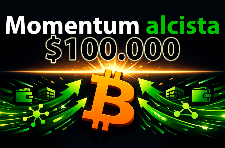  Bitcoin roza los $100.000 tras una avalancha compradora de $6.000 millones