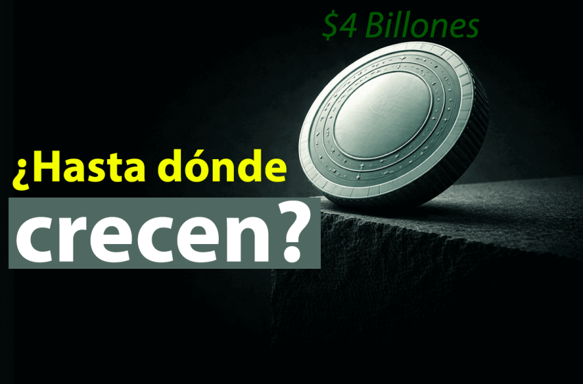 El auge de las stablecoins hacia $4 billones