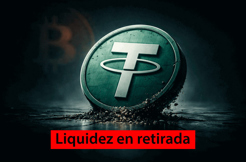 La demanda de USDT se enfría: una señal de alerta para la liquidez cripto en 2026