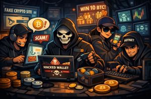 Cerca de $17.000 millones fueron robados en estafas con criptomonedas en 2025