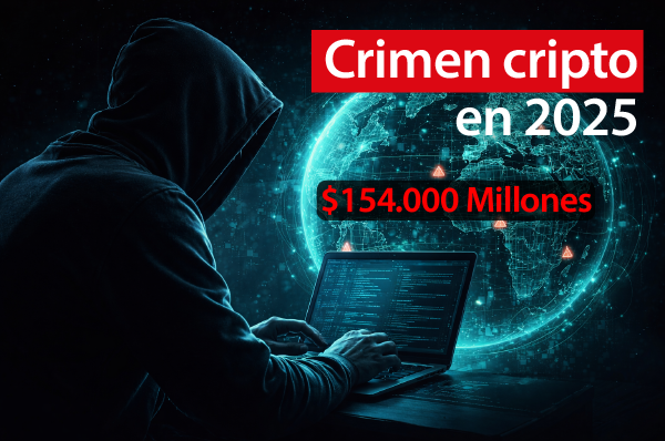  Crimen cripto alcanza un récord histórico en 2025