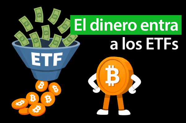  ETF de Bitcoin reactivan la demanda institucional